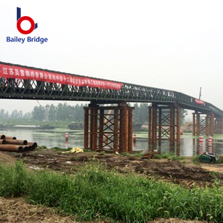 Single-storey bailey bridges