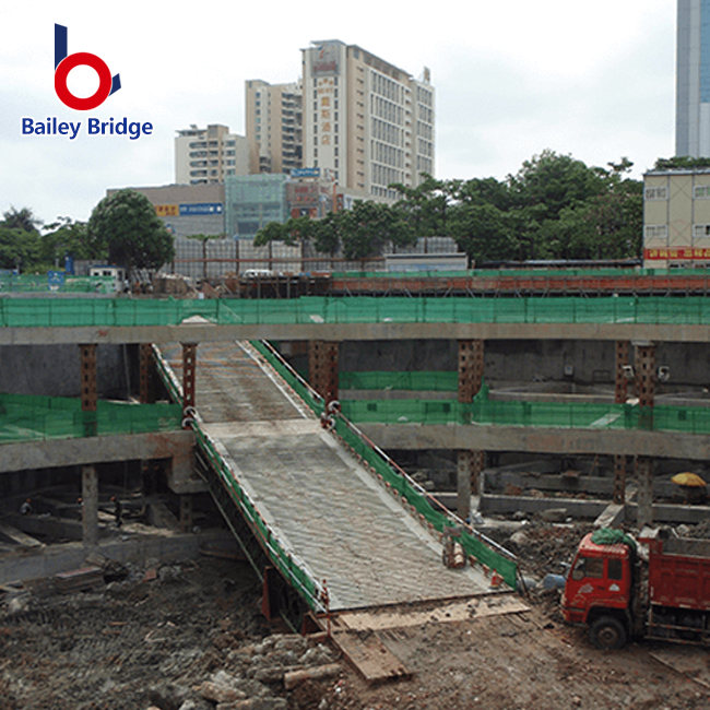 erection of bailey bridge