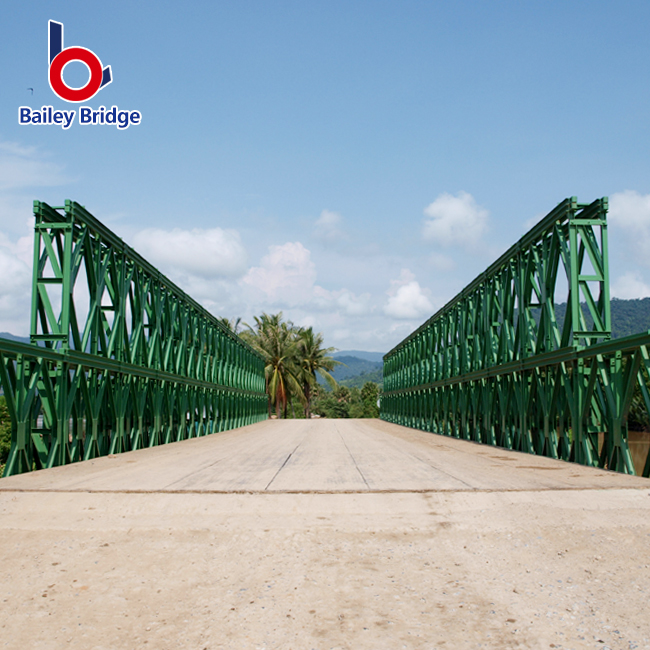 Compact bailey steel bridge 